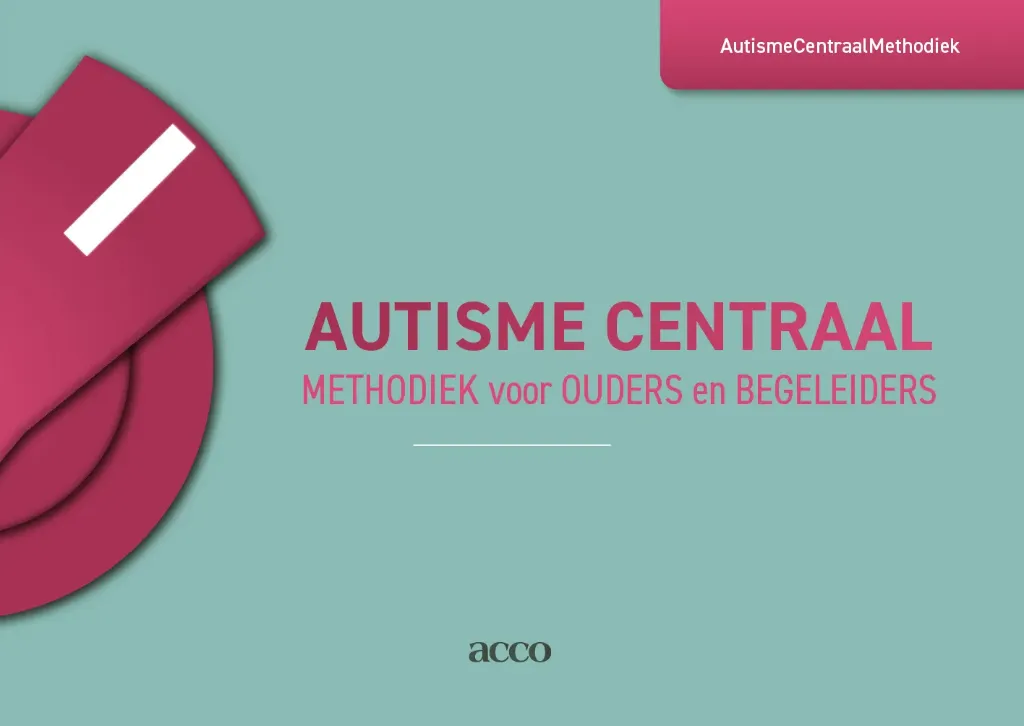[190005] AUTISME CENTRAAL – Methodiek voor ouders en begeleiders